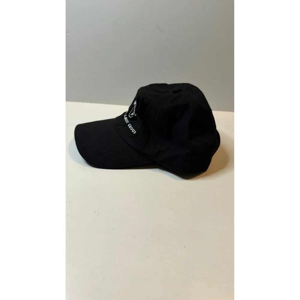 Universal Music Group Dad Hat Cap Black Embroidered Logo Hat